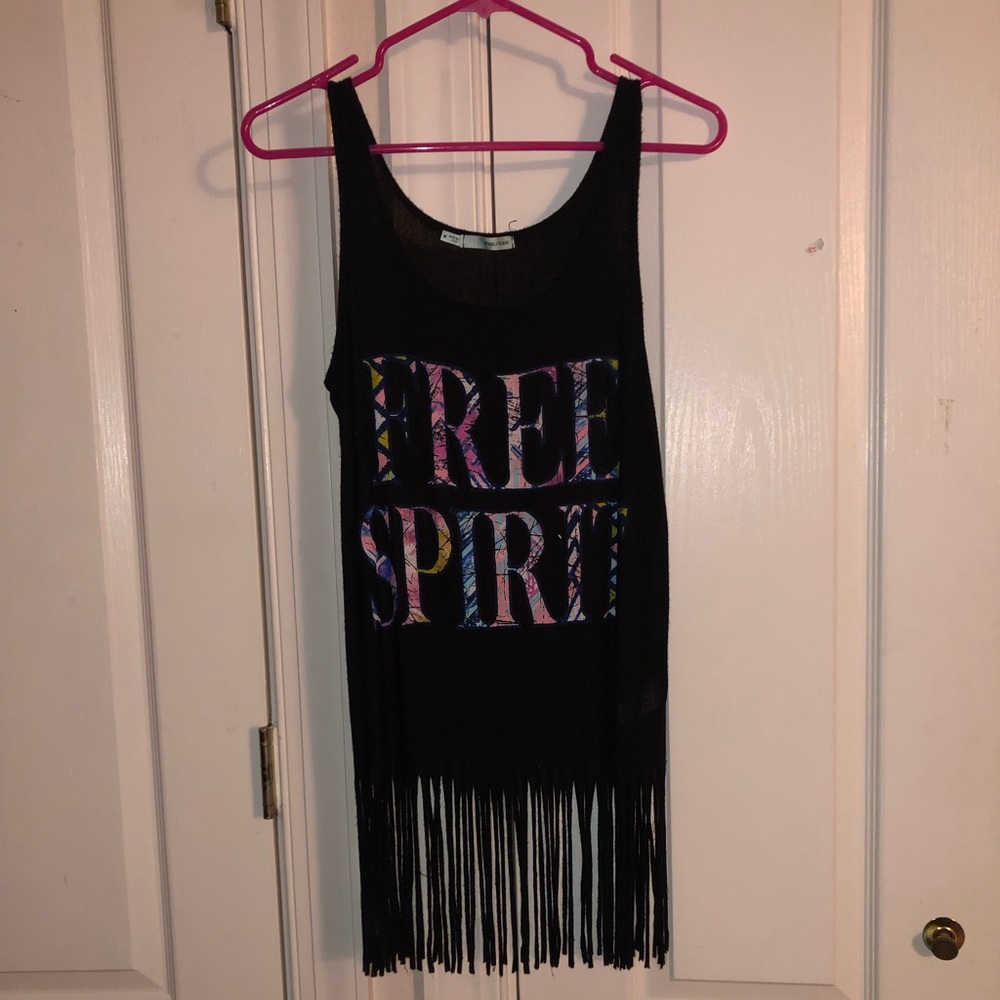 Black Free Spirit Tank